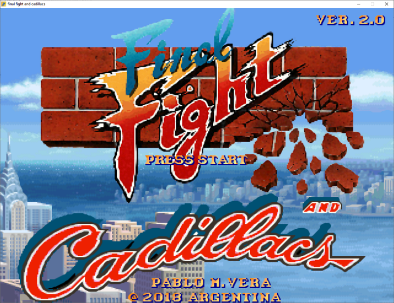 Final Fight y Cadillacs ver.2.0 Master Mod | OpenBoR
