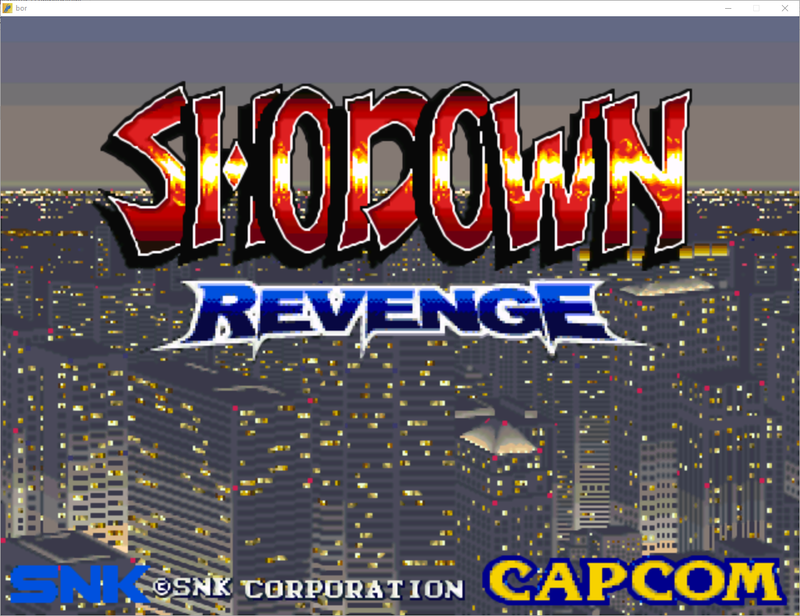 Showdown Revenge - Demostración de OpenBoR
