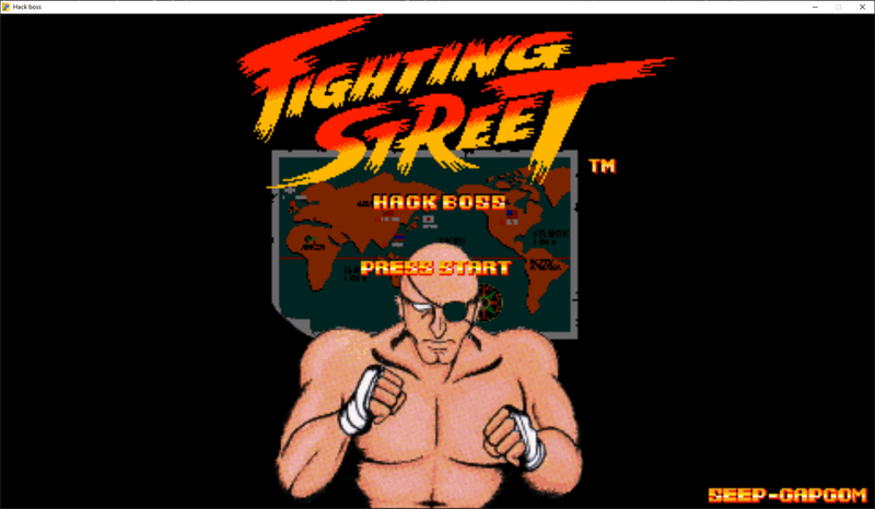 Fighting Street Hack Boss