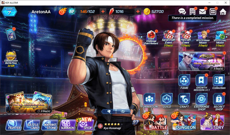 Over KOF ALLSTAR X Virtua Fighter 5 Final Showdown