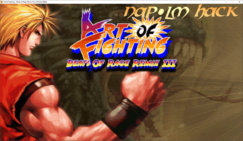 Napalm Hack de Beats of Rage Remix 3