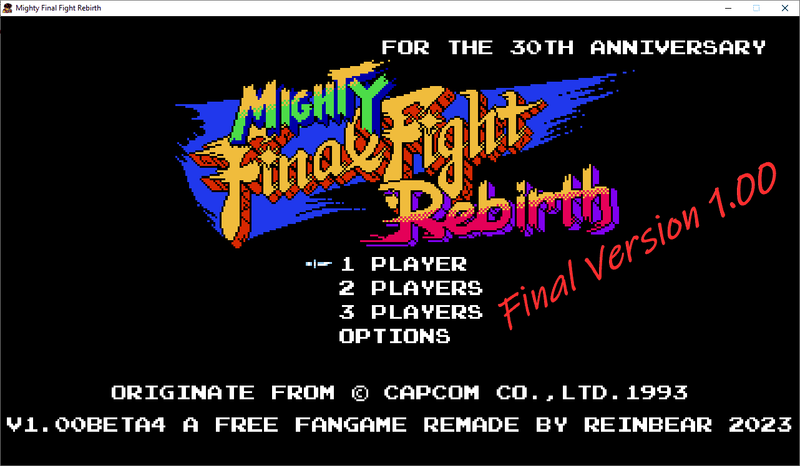 Mighty Final Fight Rebirth by Rein Lv - v.1.0