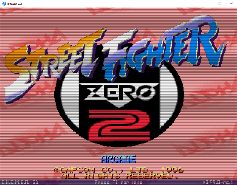 Street Fighter Zero 2 Alpha