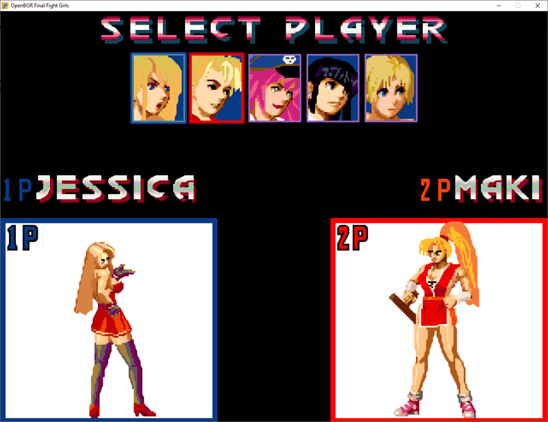 Final Fight Girls OpenBoR - Latest version