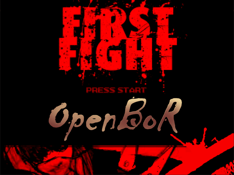 Primera pelea OpenBoR