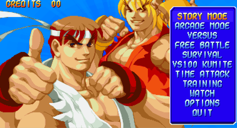 Street Fighter Alfa Zero Ikemen