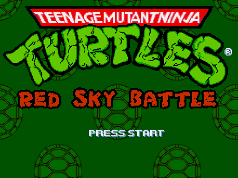 Teenage Mutant Ninja Turtles - Red Sky Project demo v.1.9