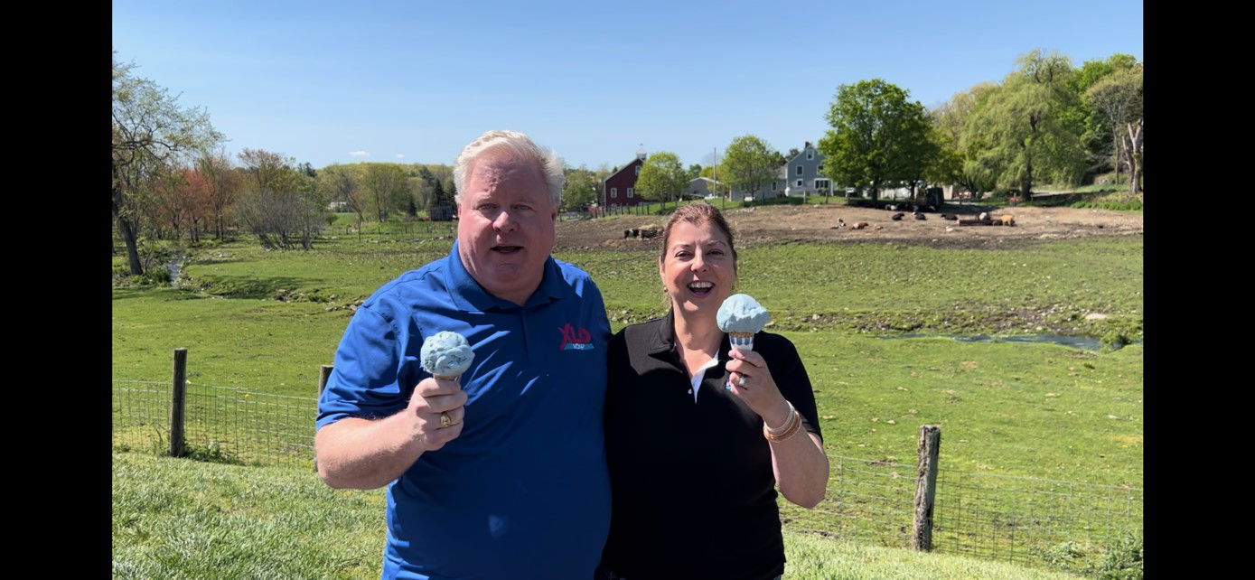 Radio Station 104-5 WXLO and Rota Spring Farm create special ice cream flavor in honor of TAYLOR SWIFT (Sterling, MA.)