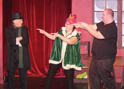 Highlighting holiday hysteria in Stageloft’s “Every Christmas Story”