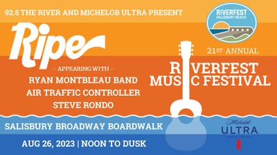 METRMAG Spotlight On: RIPE to Headline THE RIVER'S 21st Annual RIVERFEST MUSIC FESTIVAL at Salisbury Beach