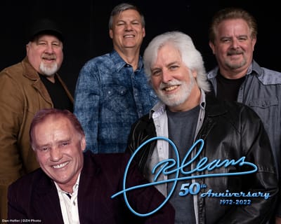 The Band "Orleans" performs at Weston Auditorium at Fitchburg State University (Fitchburg, MA.)