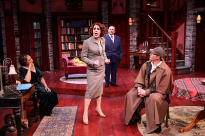 "The Game's Afoot: Holmes for the Holidays" - by Ken Ludwig - Lyric Stage Company (Boston, MA.) - REVIEW