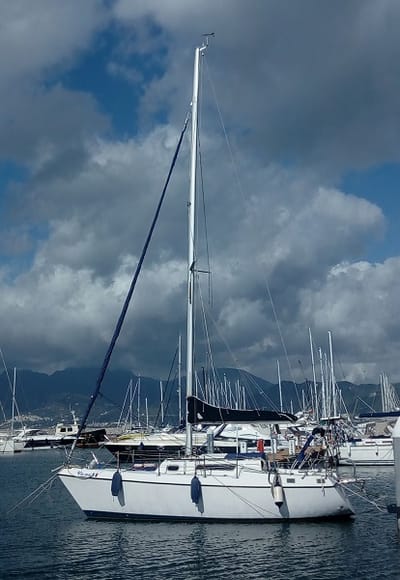 La bella linea di un'imbarcazione che ha fatto un'epoca!