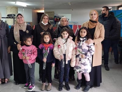 معرض رسومات دورة الرسم -- 1\2022