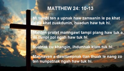 MATTHEW 24:10-13