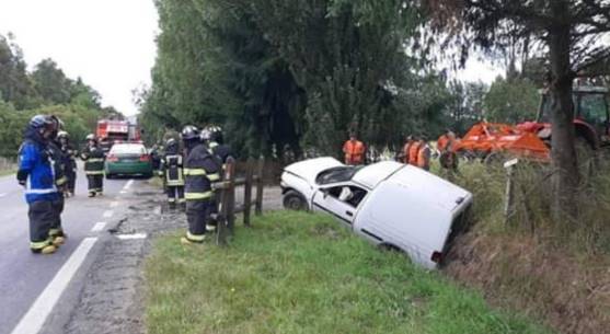 Purranque: Pasado el mediodía de este martes un accidente de tránsito dejó dos personas lesionadas