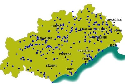 Le "TOP50" des circuits  de l’Hérault.
