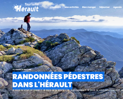 Randonnées pédestres dans l'Hérault
