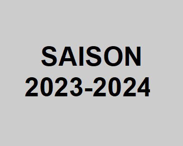 Saison 2023-2024