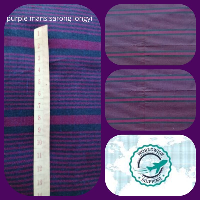 Mens Thai 100% cotton sarongs $29.99 FREE Shipping