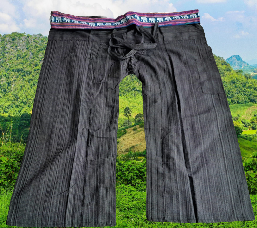 Best sellers Thai cotton fishermans pants