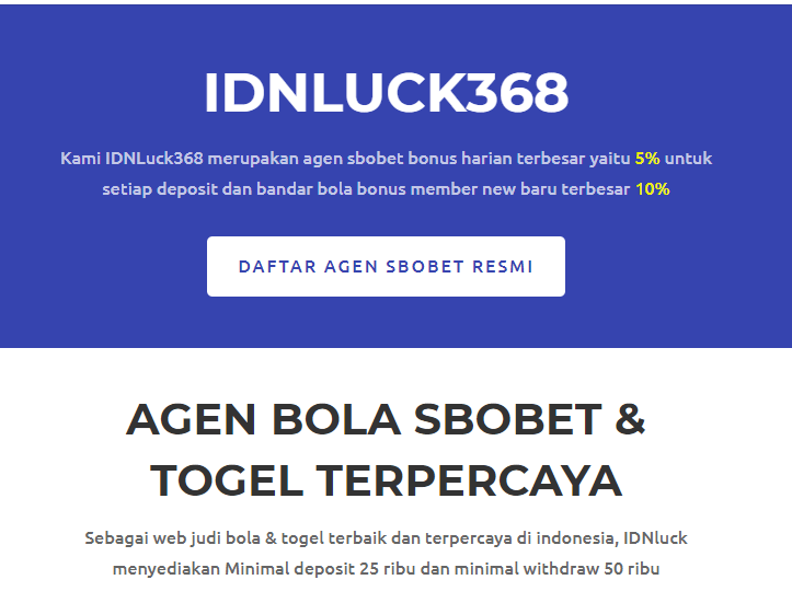 Agen sbobet resmi berdasarkan tingkat perbedaan