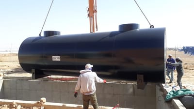 Work continues to complete the project of securing the backup power station and the construction of the medium voltage station in the General Grain Corporation branch in Qassim