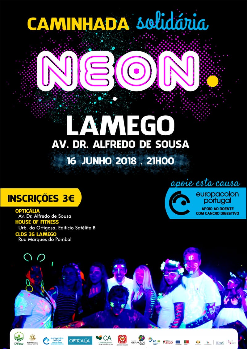 Caminhada Solidária Néon