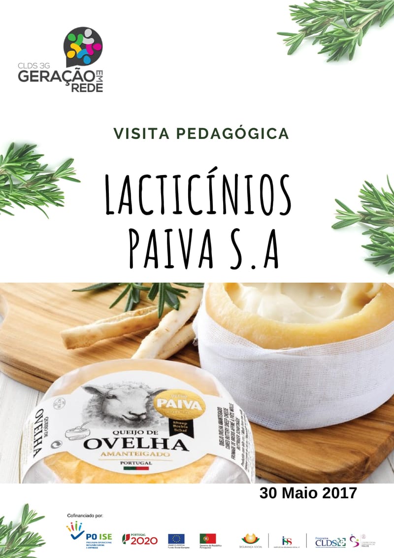 Visita de estudo à empresa Lacticínios do Paiva