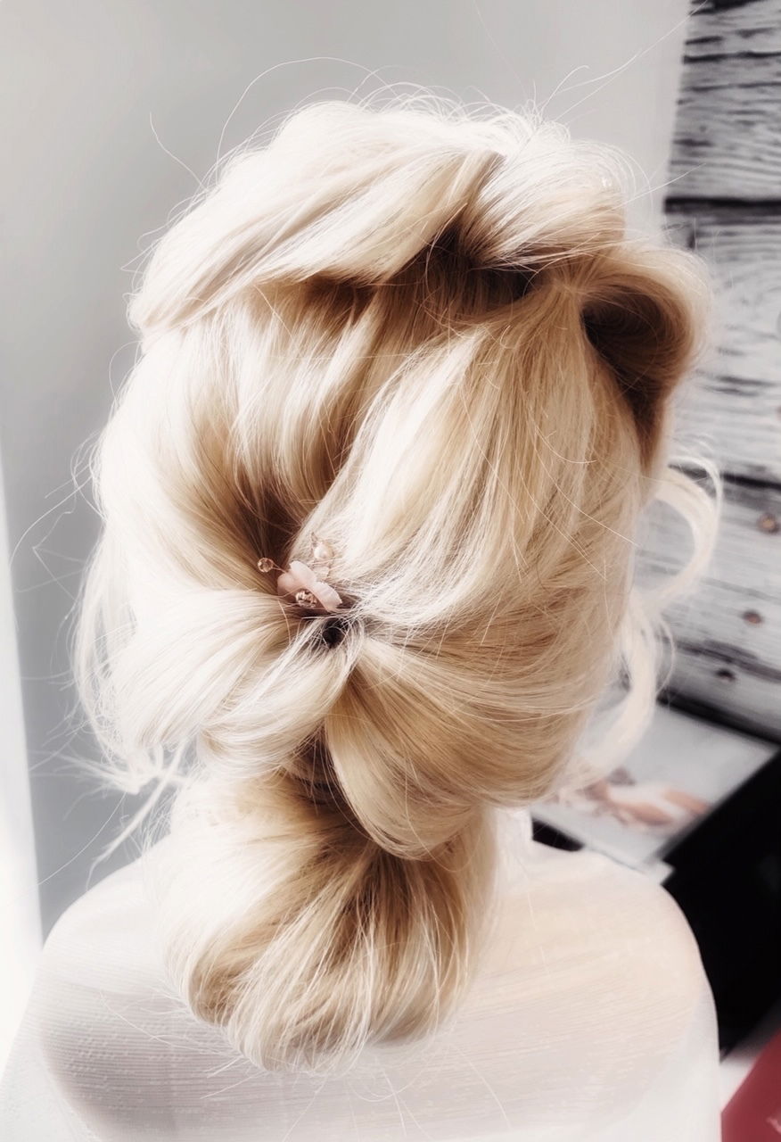 Boho Bride Updo