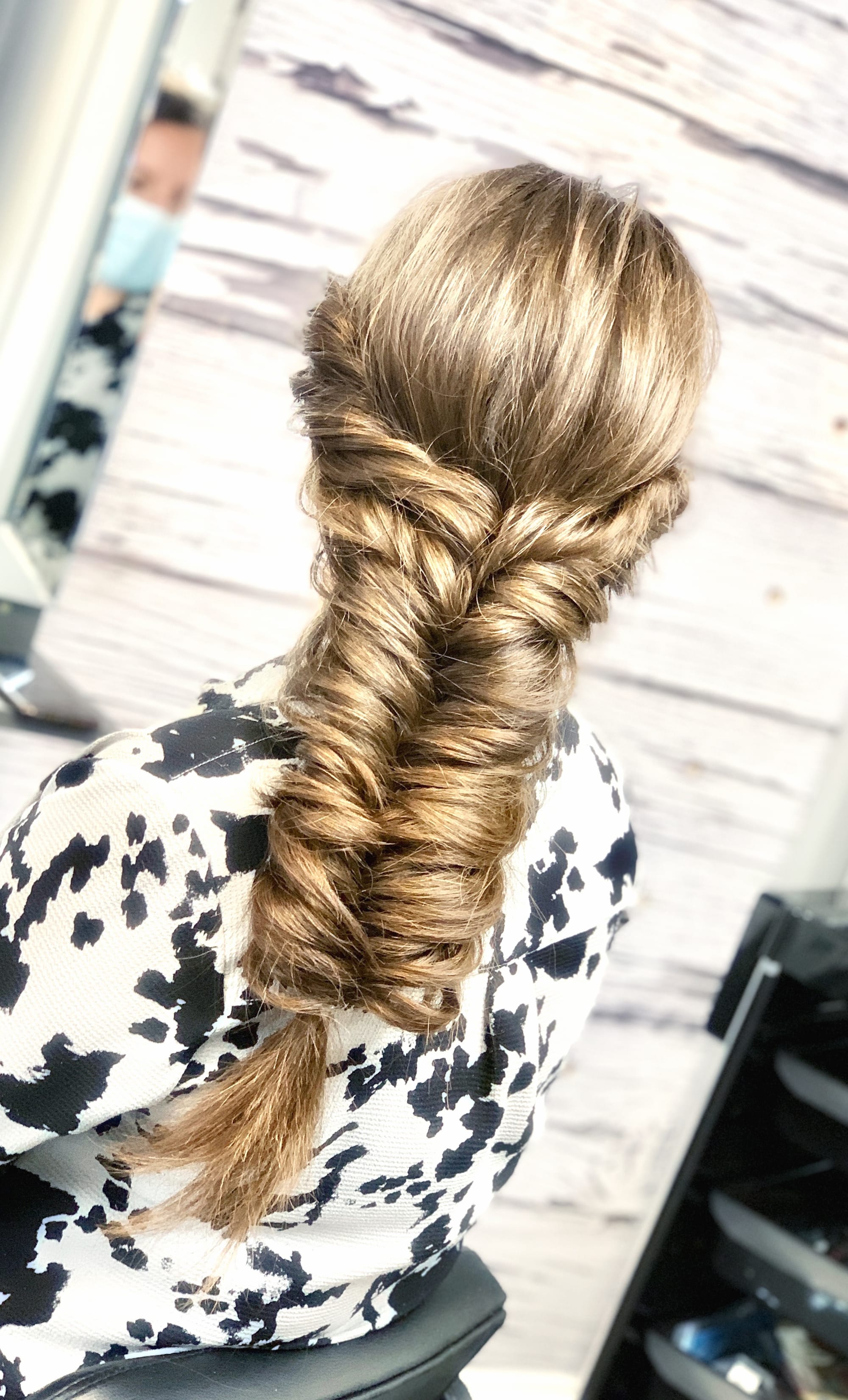 Three Fishtail Updo