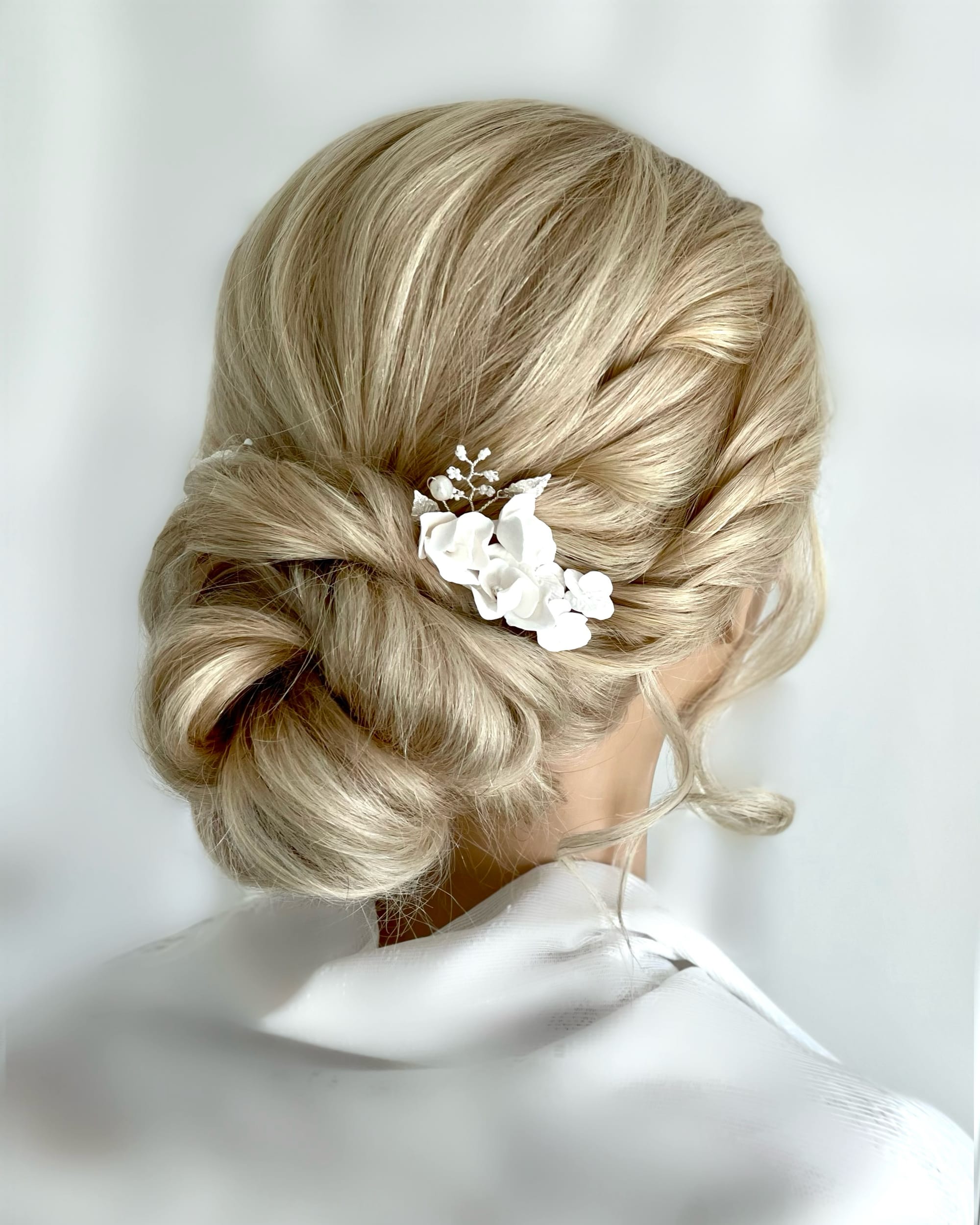 Romantic Textured Bridal Updo