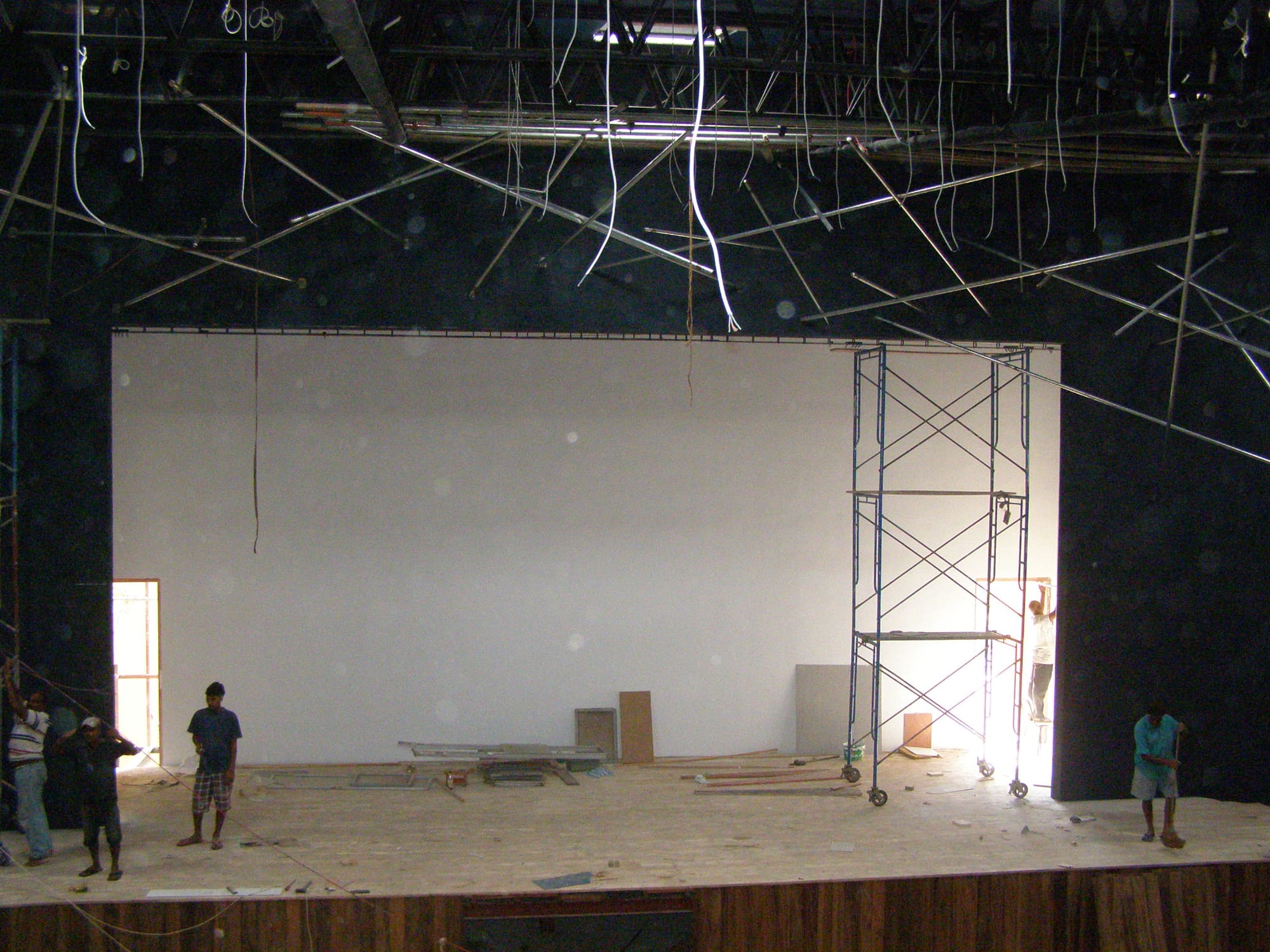 Electrical Installation at the Auditorium