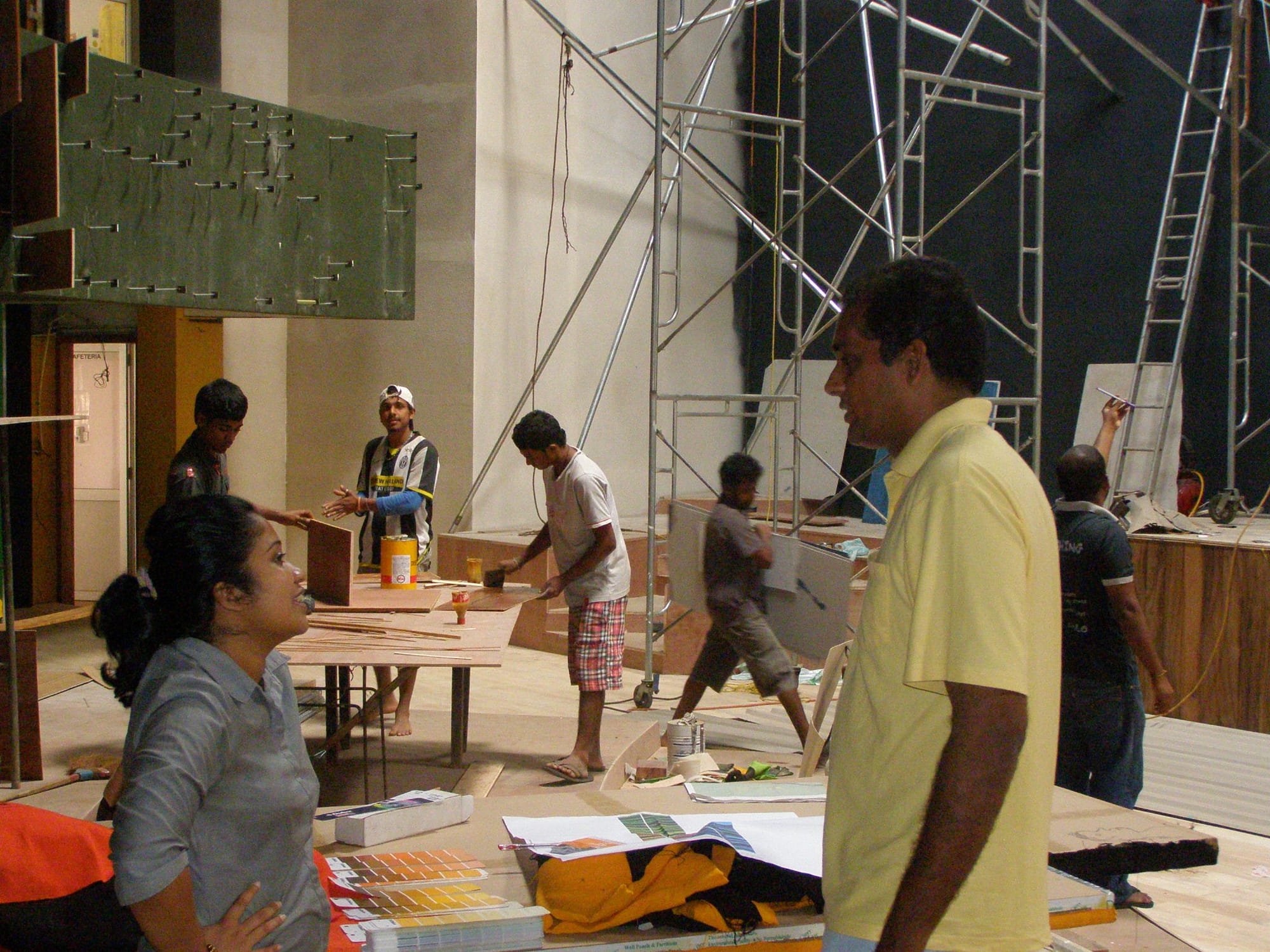 Electrical Installation at the Auditorium
