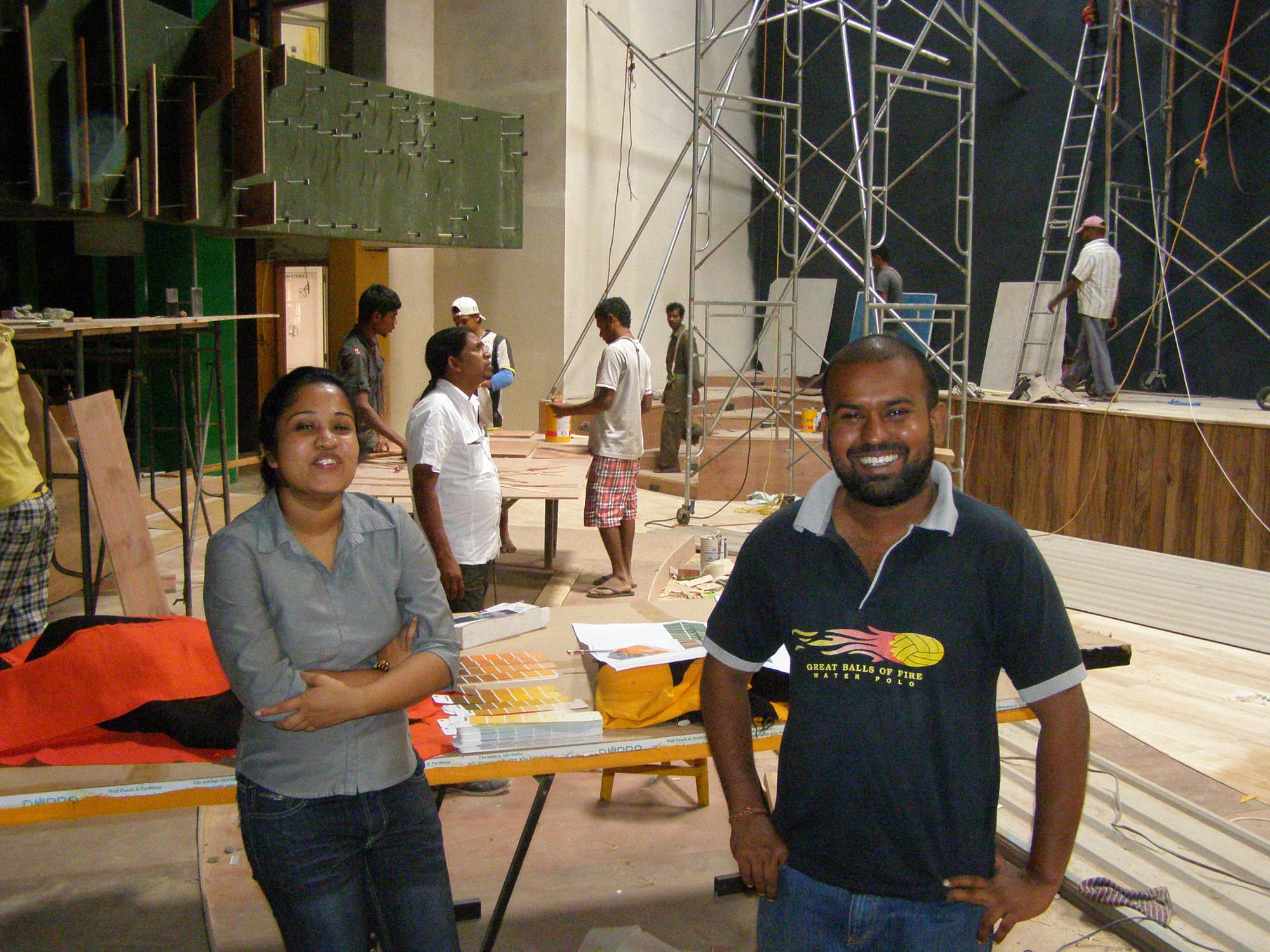 Electrical Installation at the Auditorium