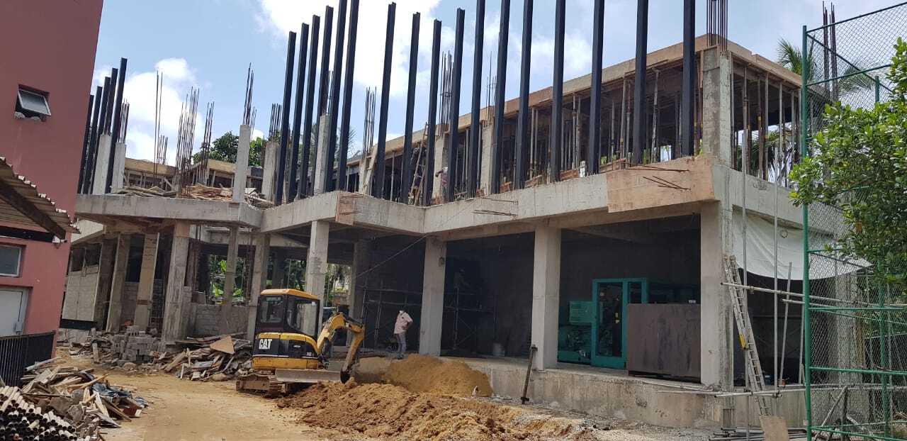 Electrical Installation at STEM LAB Building - Construction Stage