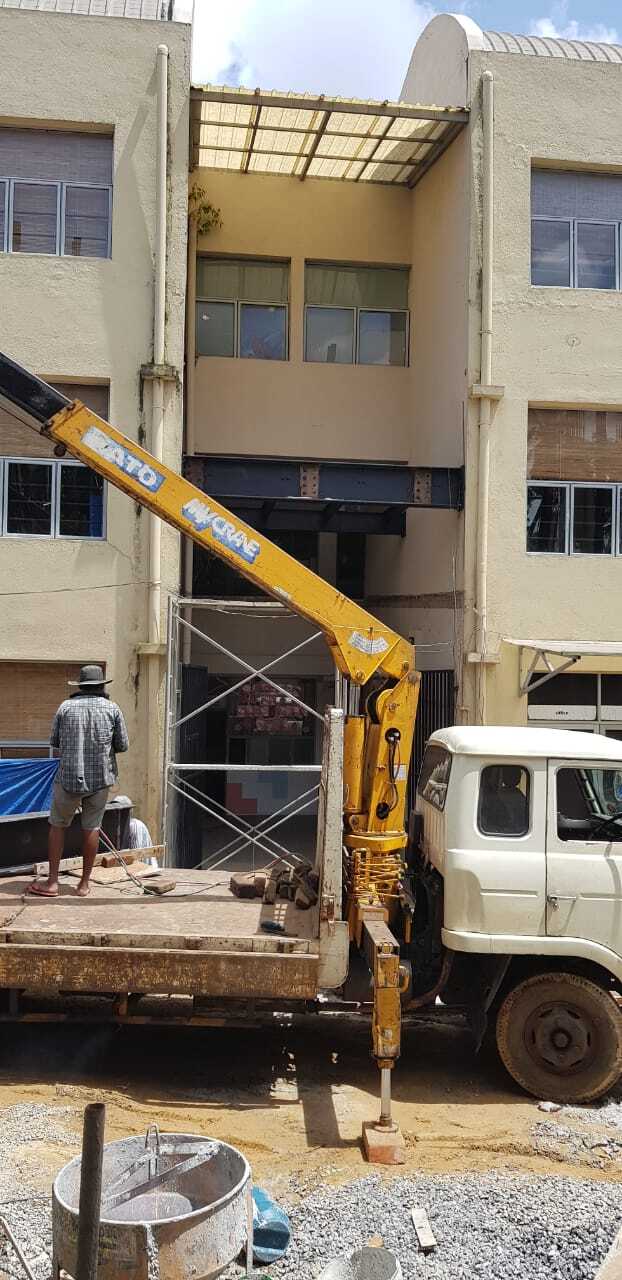 Electrical Installation at STEM LAB Building - Construction Stage