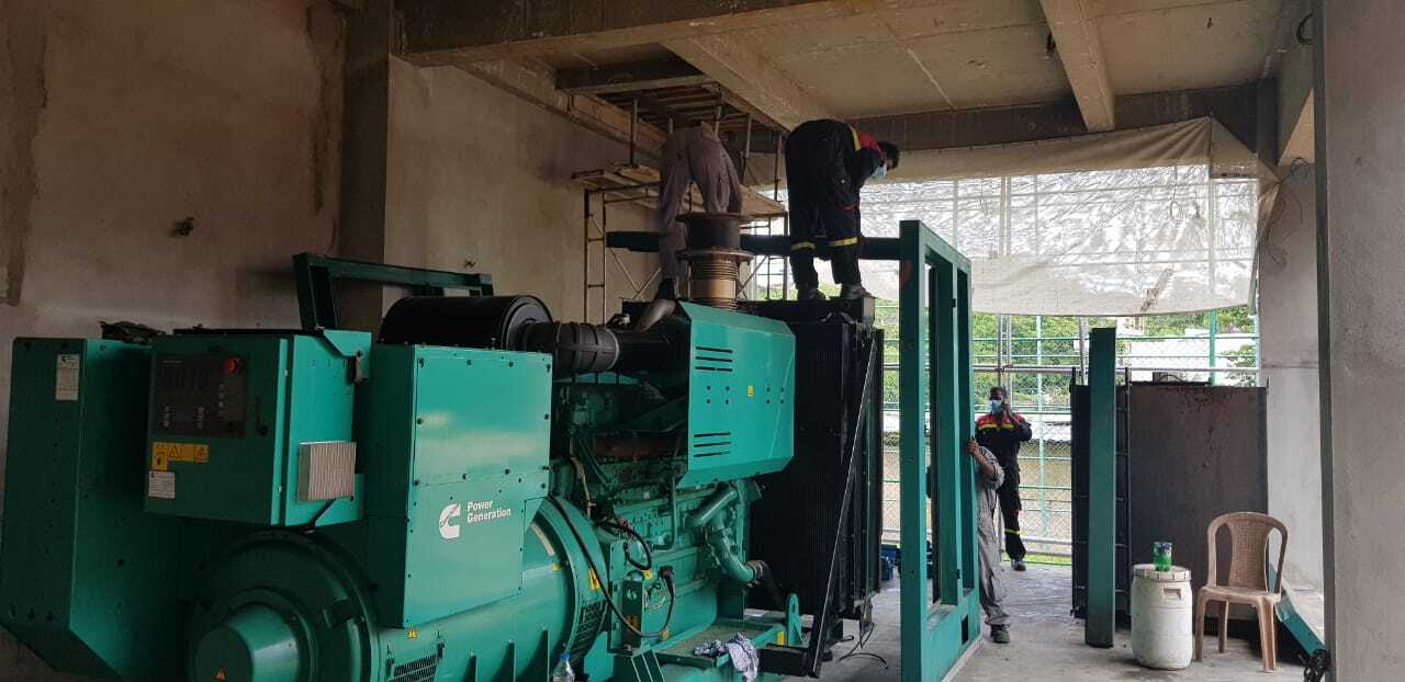 Relocating of the Existing Transformer and 750KVA Generator