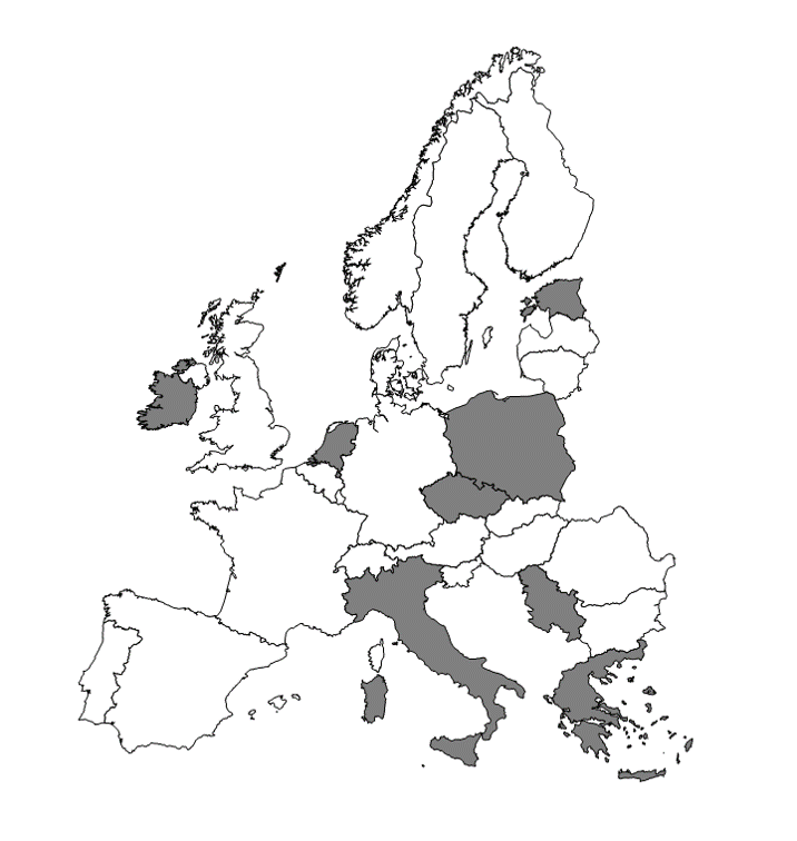 Countries with Dominant Fraction of Fossil Generation