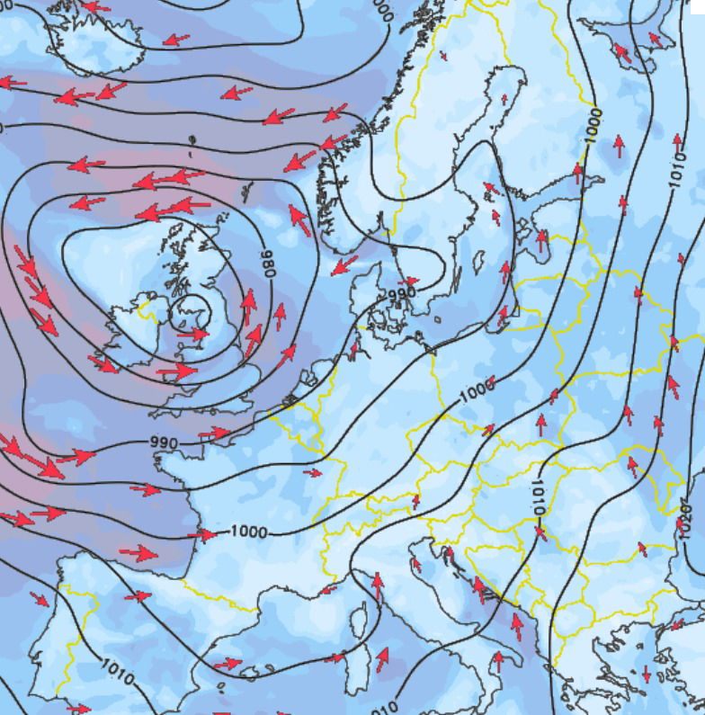 Long Distance Correlations in Wind Power