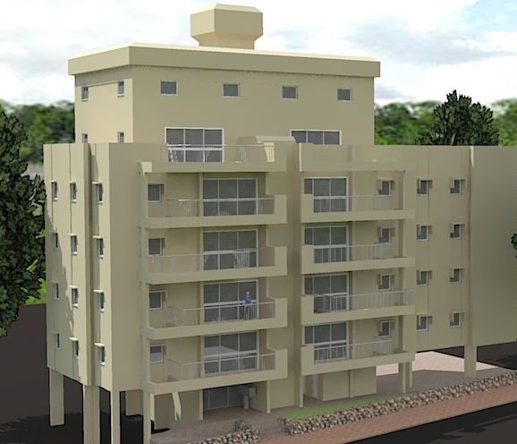 פרויקט להקמת מרפסות בבניין משותף