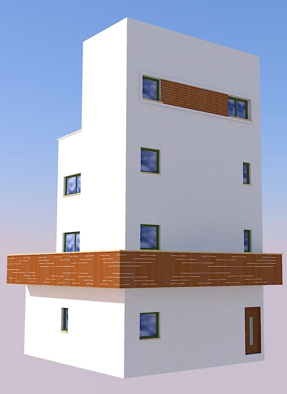 הדמיית הפרויקט