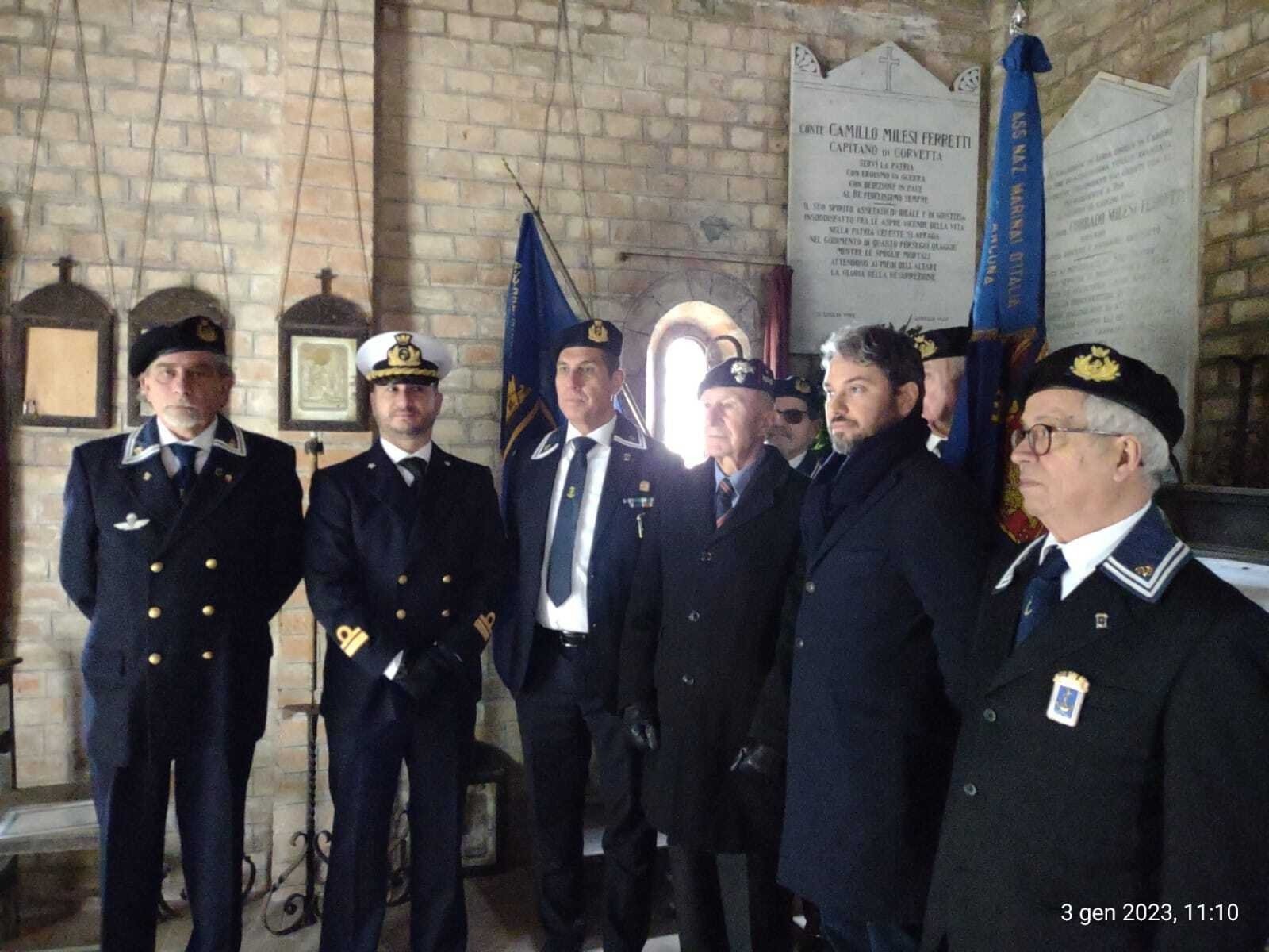 COMMEMORAZIONE DELLA MORTE DEL C.TE CAMILLO MILESI FERRETTI