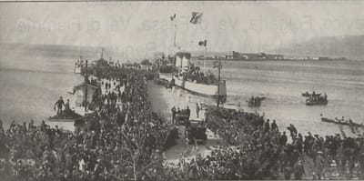 L'AUDACIA ITALIANA ATTRACCA A TRIESTE