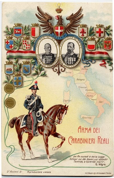 13 LUGLIO 1814: NASCE IL CORPO DEI CARABINIERI REALI