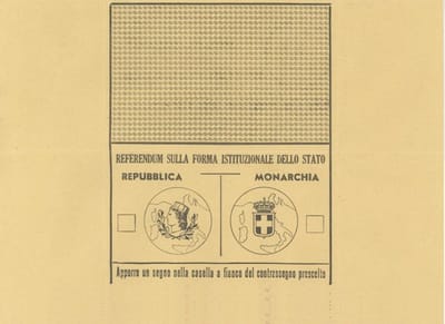 LE ELEZIONI AMERICANE RICORDANO IL REFERENDUM ISTITUZIONALE