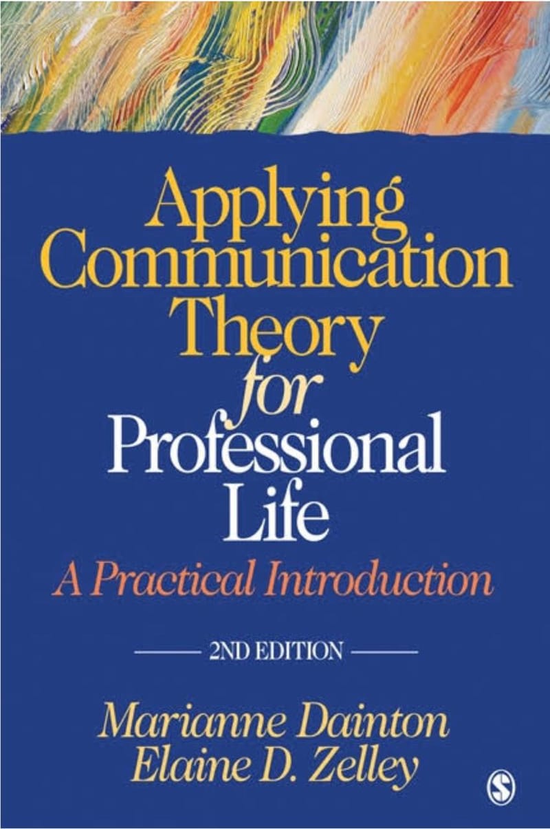 كتابApplying communication Theory for Professional Life