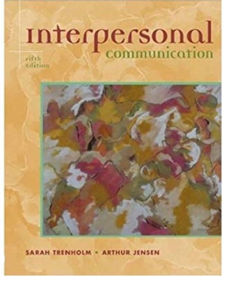 كتاب interpersonal communication