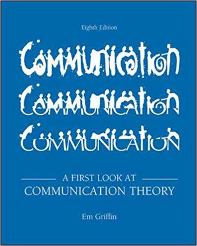 كتاب A First look at communication theory