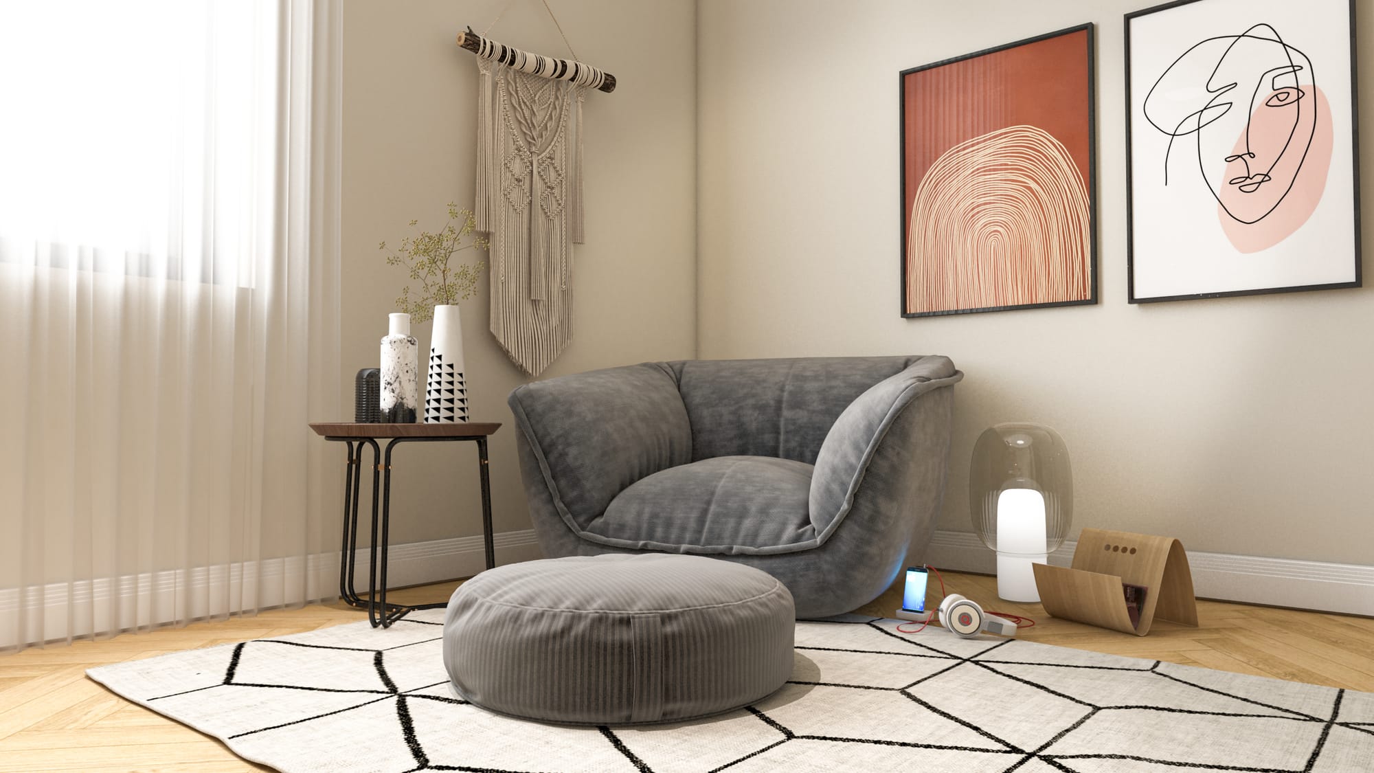 חדר עבודה גולדברג